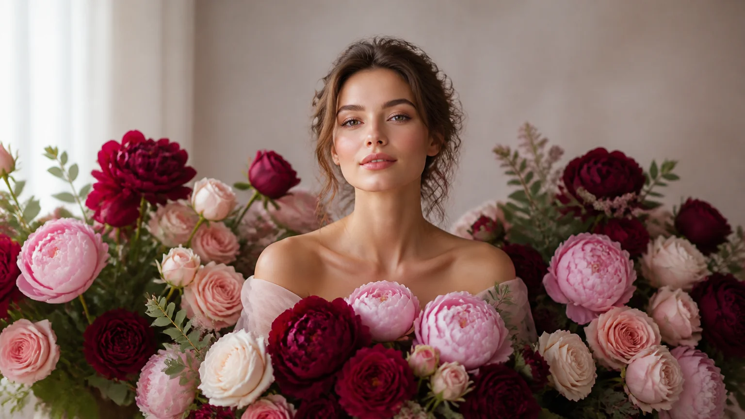 Как организовать оригинальную фотосессию с цветами